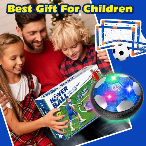 Foneso 2 in 1 Hover Soccer Ball Set for 3 4 5 6  Year Old Boy Birthday Gift
