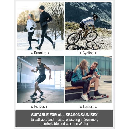 Airacker Ankle Athletic Running Socks Cushioned Breathable Low Cut Sports Tab Socks for Men and Women (6 Pairs)