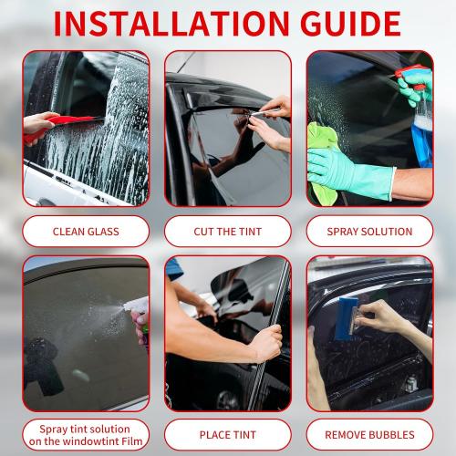 Chameleon Window Tint Film 20inch x 20FT 20% 35% 50% 60% 70% VLT Two Ply Nano Ceramic Chameleon Windonw Films UV99% Glass Tinting for Car and Home (BLUE50%)