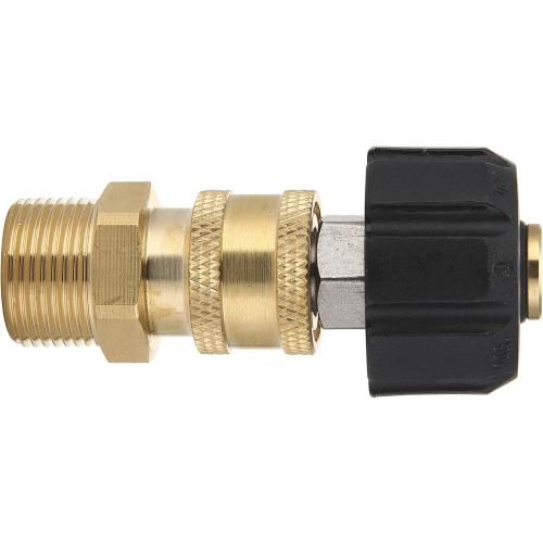 RIDGE WASHER Pressure Washer Adapter Set, Gun to Wand, M22 to 1/4'' Quick Connect