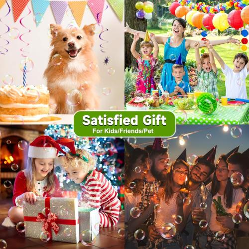 Bubble Machine Automatic Bubble Blower: Durable Bubble Maker 18000  Big Bubbles Per Minute for Indoor Outdoor Wedding Birthday Party - Portable Bubble Machine for Kids Toddlers