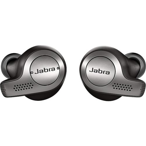 Jabra Elite 65t Alexa Enabled True Wireless Earbuds Charging Case – Titanium Black