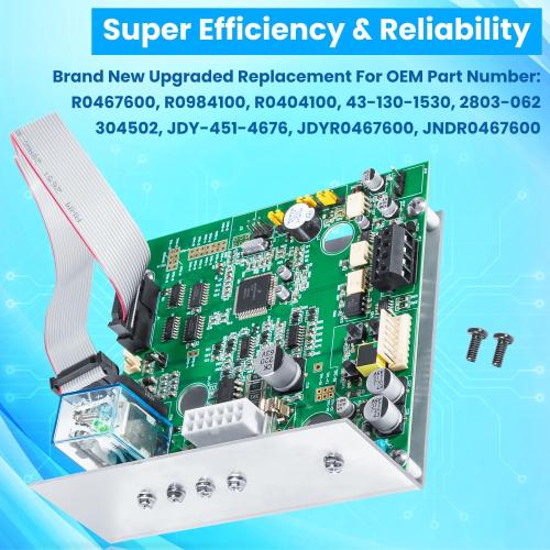 R0467600 PCB Power Interface Replacement for Zodiac Jandy AquaPure AquaLink Nature2 Fusion Purelink Clormatic Pool Spa Water Purification System Power Control Center Printed Circuit Board Assembly