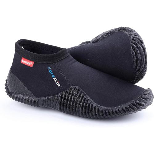 Neoprene Dive Boots 3mm with Anti-Slip Rubber Sole Versatile Water Sports Boots, Scuba Diving, Snorkeling, Kayaking, Wakeboarding, Beach Sports 1 Pair SIZE 8