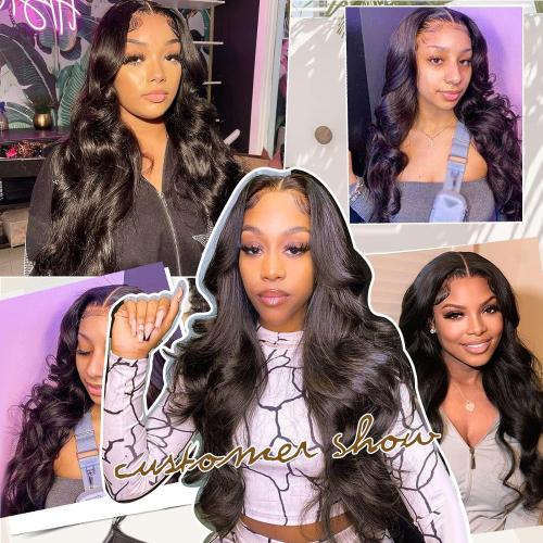 Mayou Dark Brown V Part Wig Long Body Wavy Upgrade U Part Synthetic Hair for Black Women 24Inch Full Head Clip In Hair Glueless Natural Wavy Women Wigs For Daily Use