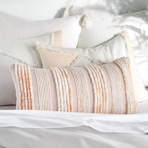 Peri Home 100% Cotton 3-Piece Comforter and Sham Set (Multi Colorblock Fringe, Full/Queen)