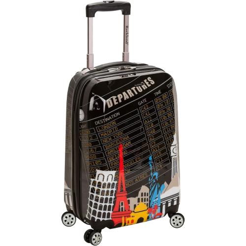 Rockland Departure Hardside Spinner Wheel Luggage, Departure, 2-Piece Set (20/28)