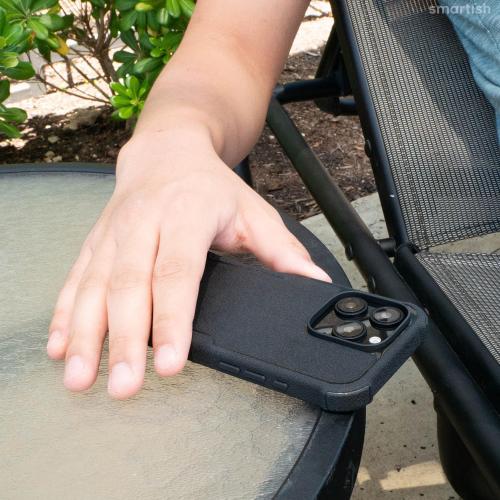 Smartish® iPhone 16 Pro Max Protective Magnetic Case - Gripzilla Compatible with MagSafe [Rugged   Tough] Heavy Duty Armor Cover Drop Tested Protection for Apple iPhone 16 Pro Max - Moving Mountains