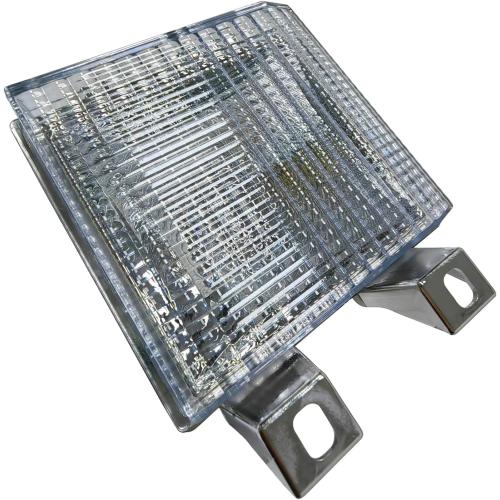 Pair Clear Lens Park/Signal Lights Compatible with 1983-1988 Chevy Blazer GMC Pickup Truck Driver and Passenger Side w/quad headlamps replaces 918045 918046