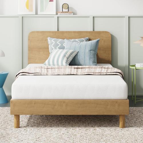 Novilla Twin Mattress, 6 Inch Twin Bed Mattress for Kids, Gel Memory Foam Mattresses for Cooling Night Sleep & Pressure Relief, CertiPUR-US Certified