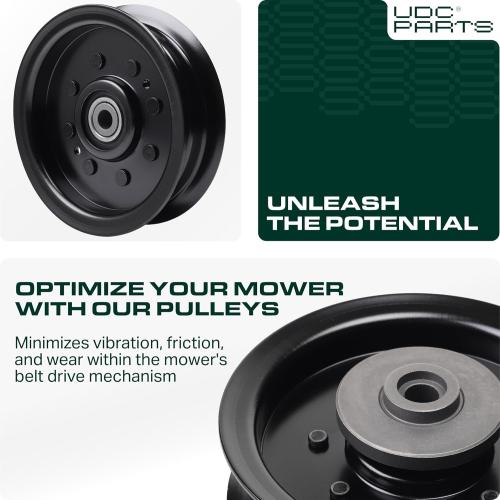 196104 Idler Pulley / 48 54 inch Deck/for Husqvarna 532196104 197380 532197380 TS342 TS343 TS348 TS352 YT42DXLS
