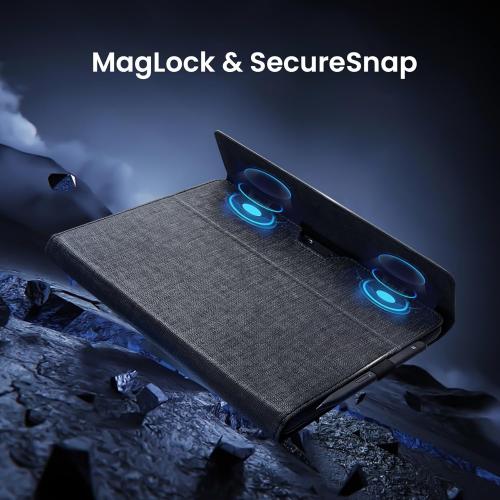 Omnpak Microsoft Surface Pro 11/10/9 Case, Lightweight Protective, Multiple Angle, Stylus Holder, Designed for Surface 11th Edition AI 2024/Pro 9 5G 13 2022, Compatible with Type Cover Keyboard