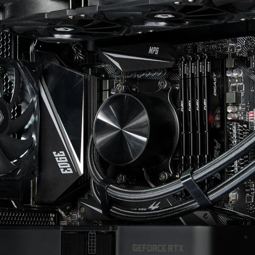 Size 360mm Color Black ID-COOLING FX360 PRO Liquid CPU Cooler for Desktop - 360mm AIO Cooler, 3 x 120mm High-efficient Fans, Special CD Pattern Pump Header, Intel & AMD Compatible