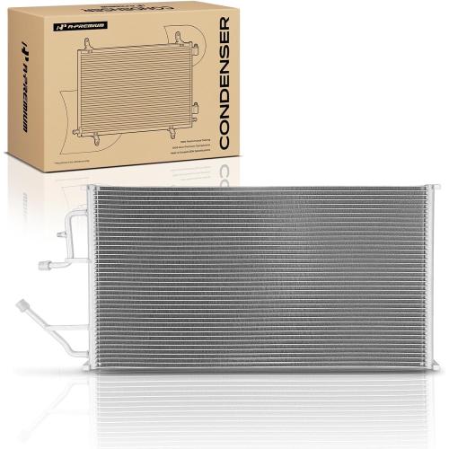A-Premium A/C Condenser Compatible with Chevrolet & GMC - Blazer 1994, C1500/C2500/K1500/K2500 Suburban, C3500/K3500, Yukon 1994-1995