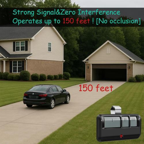 2 Replacement for Liftmaster Chamberlain Sears Craftsman 893MAX Garage Door Opener Remote 2 Pack