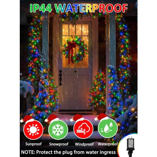 Smart Color Changing Valentines Day Lights with Remote & App Control, 66FT 200LED RGB Light with Timer, Music Sync Multiple Modes Twinkle Christmas Light Waterproof Indoor Outdoor Valentines Day Decor