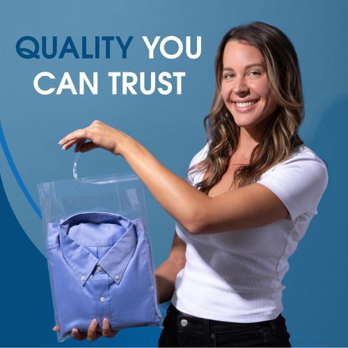 Spartan Industrial - 2 X 3 (1000 Count) Resealable Adhesive Crystal Clear Cello Poly Bags for Bracelet Packaging, Gifts, Party Treat Bags - Self Seal & Reinforced