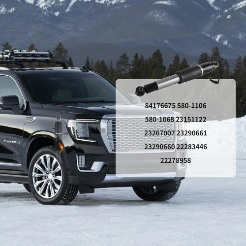Richeer 84176675 580-1106 2 PCS Rear Strut Shock Absorber Magnetic Control Compatible With 2015-2021 Chevy Tahoe Suburban Cadillac Escalade ESV GMC Yukon XL Denali Sierra 23151122 23267007 23290661