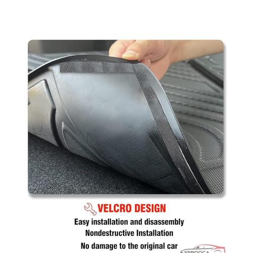 Cargo Liner Compatible with 2025 Nissan Kicks Trunk Mat Cargo Mat Back Seat Cover Protector Vehicle MAT (Backrest Mats Trunk Mat)