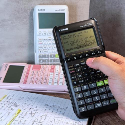 Casio fx-9750GIII Graphing Calculator | Natural Textbook Display | Python Programming | Ideal for Exams, STEM & Advanced Math | White
