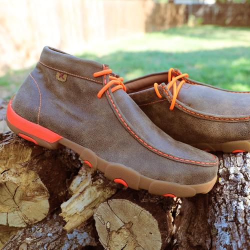 Size 10M Twisted X Men's Driving Moccasins Chukka Boot