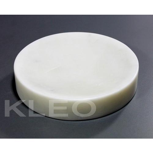 Soap Dish - Round Design | Natural White Marble Stone | Soap Holder | Soap Tray | Soap Case | Luxury Bath Accessories