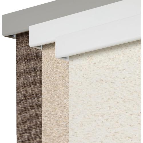 Size  23 W x 72 H Color brown Persilux Free-Stop Cordless 100% Blackout Roller Shades for Indoor Windows, Natural Woven Fabric UV Protection Privacy Thermal Insulated Roller Window Shades for Home, Bedroom, Brown 23 W x 72 H