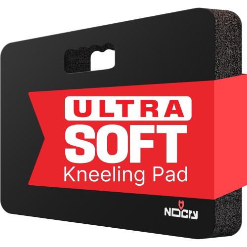 NoCry Extra Thick Professional Garden Kneeling Pad — Heavy Duty Anti-Slip Coating, Ultra Soft High Density Foam Cushion, Water & Dirt Resistant, Shock Absorbent Garden Kneeler