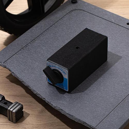 Reallnaive 2 Pcs 12T Magnetic Base Holder Bed On/Off Switch
