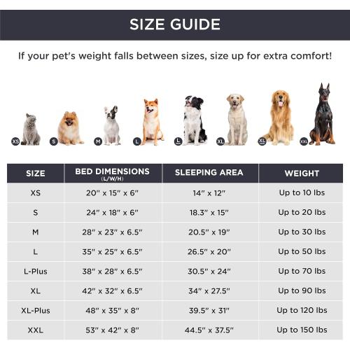 Bedsure Small Orthopedic Dog Bed - Washable Bolster Dog Sofa Beds for Small Dogs, Supportive Foam Pet Couch Bed with Removable Washable Cover, Waterproof Lining and Nonskid Bottom Couch, Pink