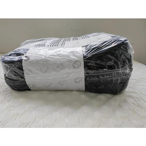 KROSER Carry On Underseat Multi-functional, 16-inch Underseater Lightweight Overnight Suitcase for Men Women, Black