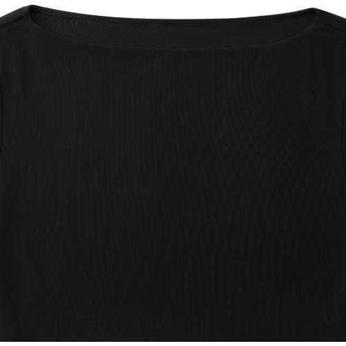 Size L /M ...REORIA Women's Spring Mesh Sheer Long Sleeve Wedding Guest Dress