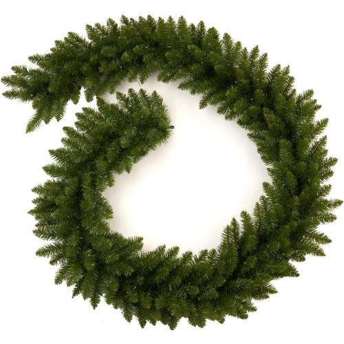 Christmas Garland Prelit 9 Ft with 70 Led Lights, Battery Operated Christmas Decor for Mantle/Stair/Indoor/Outdoor Xmas Garland Green