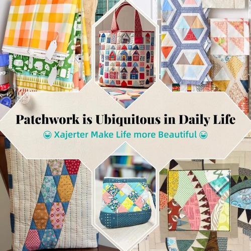 17-3/4 x 22in XL Slotted Quilting Ruler, Particularly Precise & Not Easy to Break, Quilting Templates Supplies for Fabric Strip, Rotary Cutting, Sewing, Patchwork and Crafting-1 Year