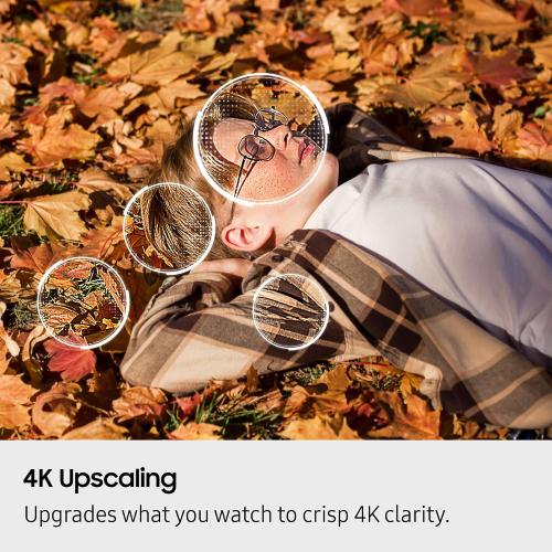 Samsung Size 50-Inch Class Crystal UHD U8000F 4K Smart TV (2025 Model) Endless Free Content, Crystal Processor 4K, MetalStream Design, Knox Security, Alexa Built-in