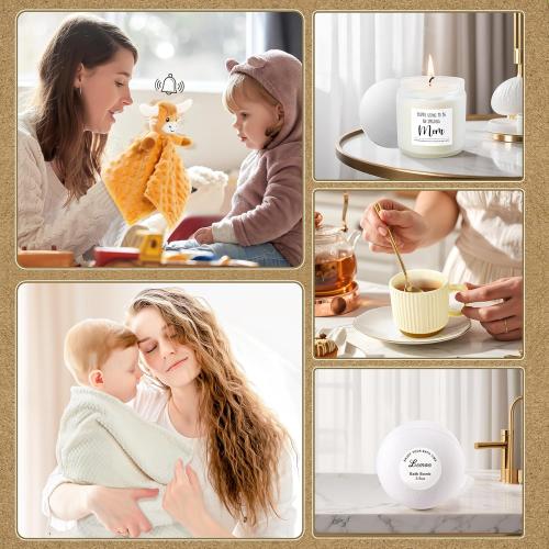 New Mom Gifts & Baby Gift Set for Newborn, Baby Shower Gifts for Mom to Be,Newborn Baby Gifts,Pregnancy Gifts for Expecting Mom,New Mom Care Package After Baby, Gifts for Women and Baby