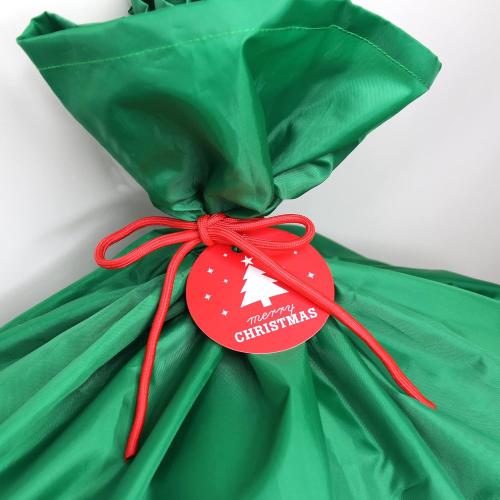 BeeGreen Giant Santa Sack Bag, Extra Large 56 H x 40 W for Huge Christmas Gifts, Reusable Fabric Gift Bags with Name Tag Card and Rope for Christmas