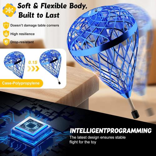 2025 AI Flying Orb Ball Toy, Galactic Fidget Spinner, Mini Drones Toys for 6 7 8 9 10 11 12  Year Old Boys Girls Children Indoor Outdoor Toys