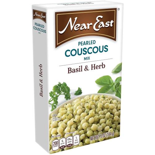 Quaker Near East Basil & Herb Pearled Couscous, 5-Ounce (Pack of 6)