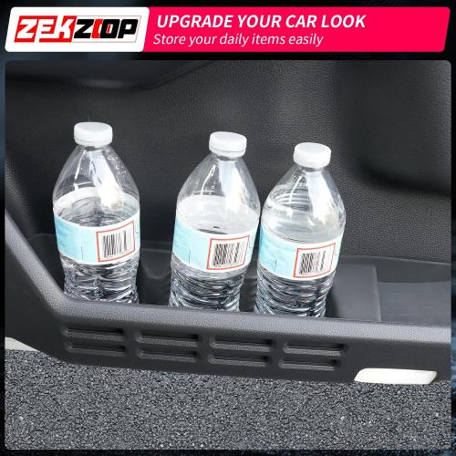Front Door Side Storage Trays for 2025-2026 Toyota 4Runner (2PCS) | Side Storage Box Slot Pockets Silicone Organizer for 4 Runner Accessories