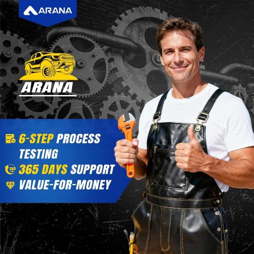 ARANA Tailgate Assist Shock for Ford Ranger, 2019-2024 Ford Ranger Tailgate Soft Open Accessories, 43206 Truck Tail gate Damper(All Tools Provided)