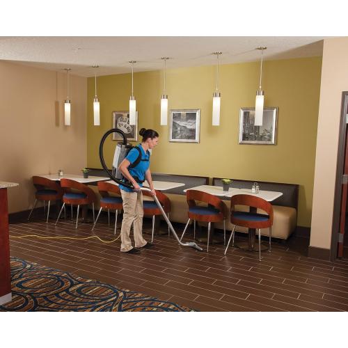 ProTeam Backpack Vacuums, ProVac FS 6 Commercial Backpack Vacuum with HEPA Media Filtration and Restaurant Tool Kit, 6 Quart, Corded