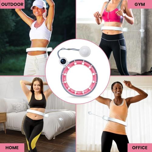 Symba Smart Weighted Hula Hoop, Hoop Fit, Premium PVC Quality