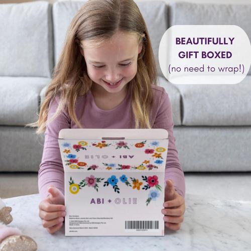 ABI   OLIE Ballerina Jewelry Box for Girls, Musical Jewelry Box, Kids Music Boxes - Perfect Dance Recital & Birthday Gifts for Girls 4-6 and 6-12