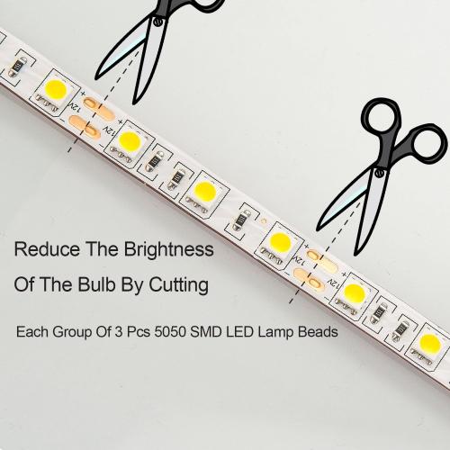 30 SMD 5050 LED Strip Light for Car Trunk