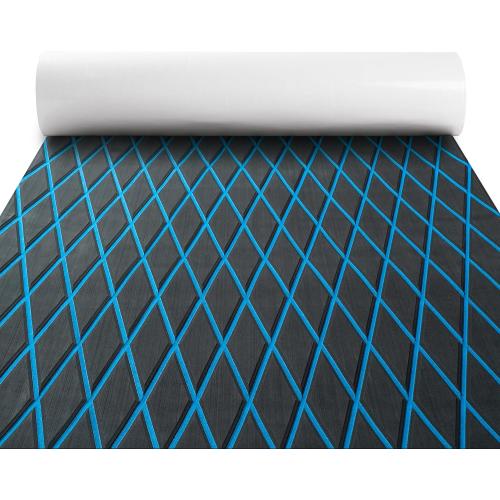 Fullfire Boat Flooring - EVA Foam Boat Decking - Marine Mat Self-Adhesive Flooring Sheet Marine Carpet for Motorboat Yacht Kayak RV