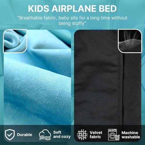 Toddler Airplane Bed, 1-12 Months Old Baby Travel Essentials for Flying