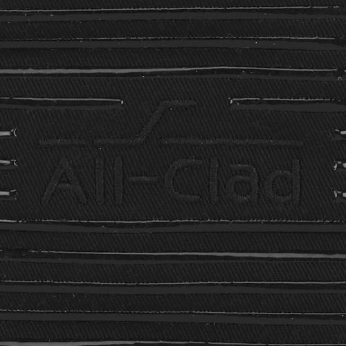 All-Clad Premium Pot Holder & Hot Pad: Heat Resistant to 500 Degrees - 100% Cotton, 10x6.25 Hot Pad for Kitchen and Barbeque, (2-Pack), Black