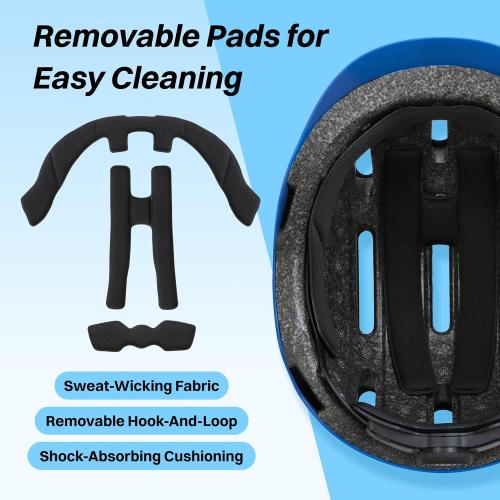 ZIFFY Kids/Toddler Bike Helmet, Adjustable, Lightweight, Safety Certified Scooter Helmet for Boys & Girls with Washable Inner Lining, 2 Sizes, 4 Colors – Fits Toddlers to Youth by Jova