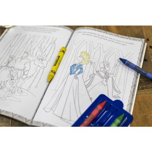 Disney Frozen 2 Elsa and Olaf 48-Page Color and Trace Activity Book, Bendon 46038
